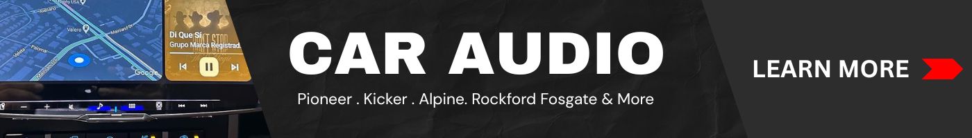 San Antonio Car Audio Systems Speakers - Pioneer Kicker Alpine Rockford Fosgate